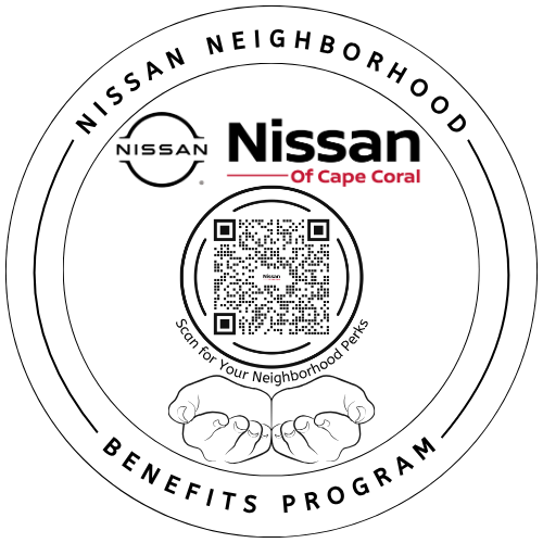 Nissan Neighborhood Benefits Program badge